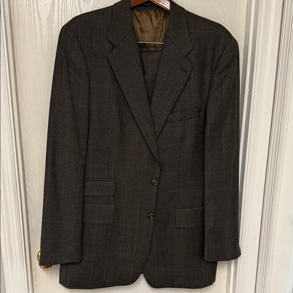 Chaps Dark Brown Blazer
